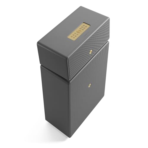 Image of Audio Pro Drumfire II W - 300W WiFi and Bluetooth Speaker, Multiroom, AirPlay 2, Google Cast, Spotify Connect - Grey