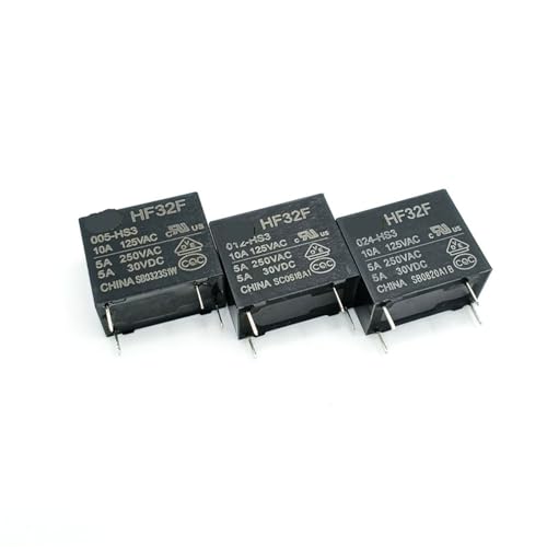 Relais 4 broches HF32F 10A commutation stable pour circuit imprimé - 2
