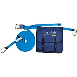 Arnes Con Doble Linea De Vida Irudek X2 Línea de vida portátil, azul