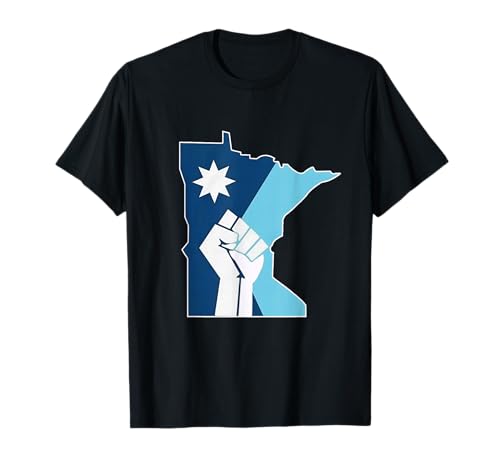 Minnesota Rebel New State Flag T-Shirt