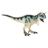 Genikeer Modelo de Dinosaurio, Modelos de Dinosaurios realistas,Carnotaurus Triceratops Statue Toy | Decoraciones de Modelos de Animales de Dinosaurio de Aspecto Realista para coleccionista