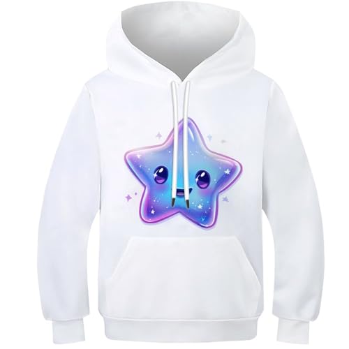 Sweat Printemps Garcon fini les pulls ternes avec cet imprimé 3D étoiles