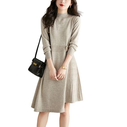 Robe pull en tricot épais contre le froid hivernal couche de base femme JYHBHMZG