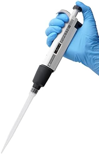 Micropipette 5ml, Lab Single Channel Pipettors,1000-5000ul Adjustable Variable Volume, High-Accurate Lab Pipettes