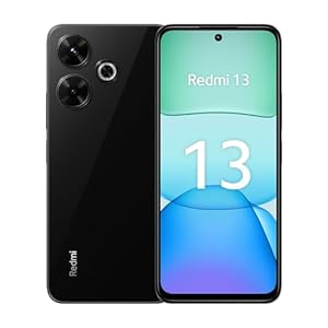 Redmi 13 Smartphone, 8+256GB, Handy ohne Vertrag, 6,79″ FHD+ Display, 5.030 mAh, 108MP Kamera, 33W Fast-Charging, Dual-SIM, Black
