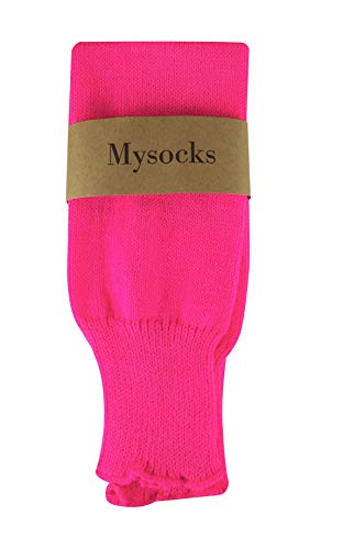 Image of Mysocks Leg Warmers Extra Soft Stylish Fancy Winter 80s Party Dance Neon Long Legwarmers for Women Girls Ladies