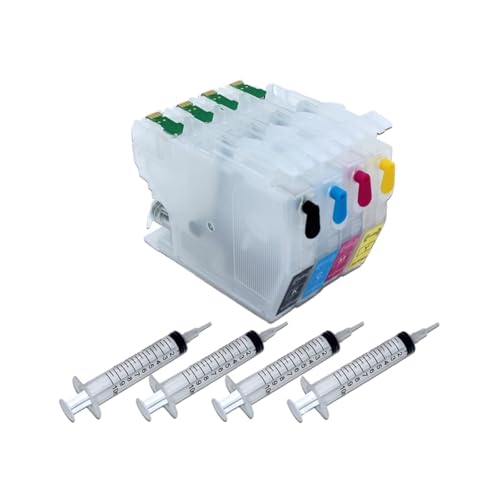 Cartouche LC3213 recharge pour Brother J772DW anti-bavure haute capacité