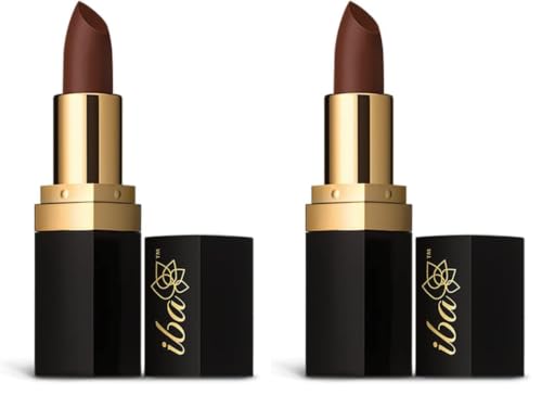 Image of Iba Long Stay Matte Lipstick for Women- M03 Toffee Brown, 4g | Creamy Matte Finish & Smooth Texture| Long-Lasting | Hydrated Lips | Enriched with Vitamin E| Intense Colour & Highly Pigmented | Lip Makeup