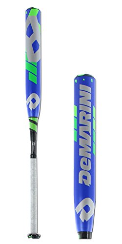 DeMarini 2016 CF8 Insane Fastpitch Bat (-10), Purple/Optic Green/White
