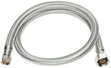 Replacement for Faucet Supply Line 3/8‘ Compression T X 1/2‘ D Compression 36‘ Braided Stainl