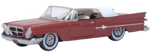 Modelo a escala 1:87 Chrysler 1961 300 Convertible Metal