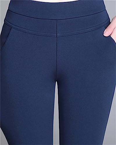 Betusline Women's Bootcut Dress Pants High Waisted Stretchy Pull On Casual Work Pants3