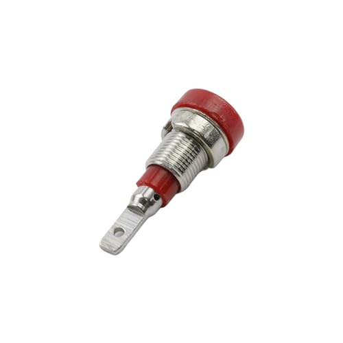 Conector Banana Hembra 2mm Rojo 10 Pzas miniatura 3