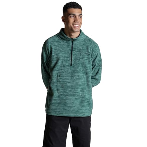 Polaire semi-zippée Esk II Craghoppers homme contre le froid en marche
