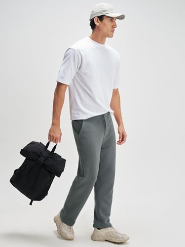 Image of XYXX Men's Solid Combed Cotton Trackpant | Mens Trackpant | Drawstring | Solid-Relaxed Fit
