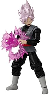 Dragon Ball Dragon Stars Power Up Pack Goku Black Rose Anime Figure | 17cm Articulated Goku Black Figure With Accessories | Bandai Dragon Stars Action Figures Anime Gifts And Anime Merch | Goku Toy