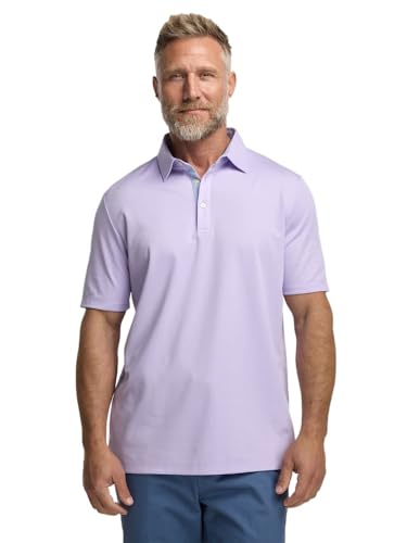 Paul Fredrick Men's Cotton Blend Three Button Polo2