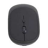 MENDUNER Kabellose Maus Bluetooth 2,4 G Dual Mode Wiederaufladbar, Leise, Schlanke Tragbare Computermaus mit USB-Empfänger, 3 DPI Verstellbar, Laptop für PC, Mac, Notebook (Black)