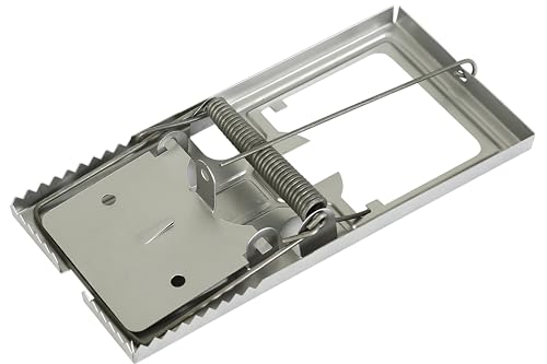 6 Pack Large Metal Mouse Traps by Seka Metal | 3,18 x 6,73 in. | Powerful & Effective