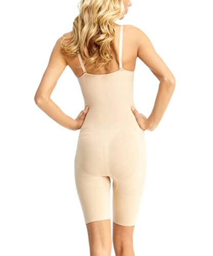 Slimme Wireless Bodysuit Shaper With Thigh Control Black X-Large #TOP3