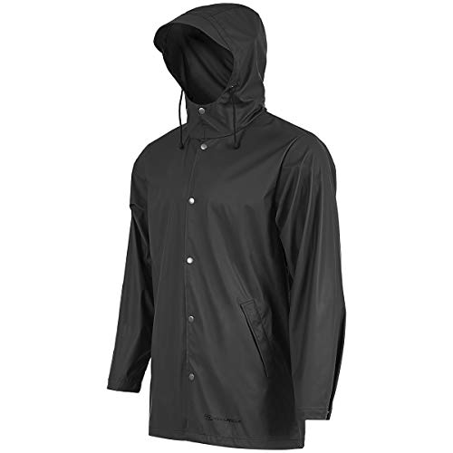 Lighthouse Jacket Noir Highlander restez au sec sous la pluie battante