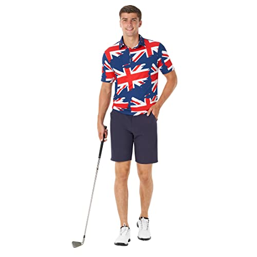 Image of Royal & Awesome Funny Golf Shirts for Men, Mens Golf Shirt, Crazy Golf Shirts for Men, Fun Golf Polos for Men, Mens Polo Golf