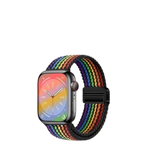 Correa con hebilla magnética anticaída para pulsera de reloj 41mm y 49mm 3
