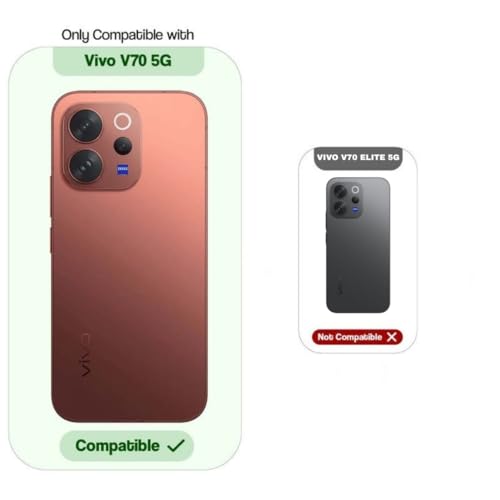 SYOTT Magnetic Transparent Case for VIVO V70, Grey - Image 3