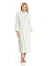 Casual Moments Women's Textured Fleece Zip-Up Robe