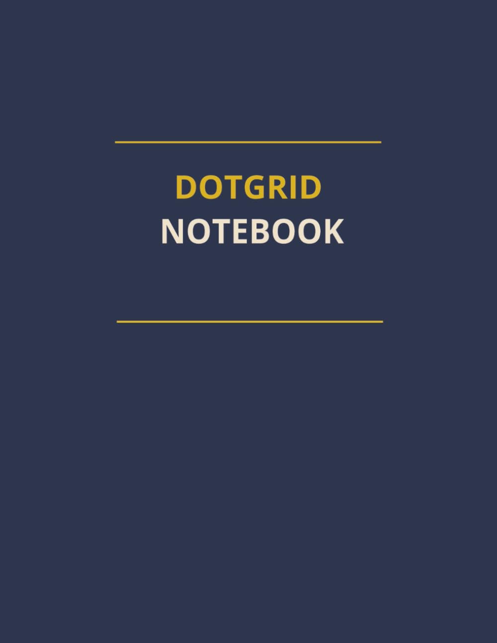 Dot Grid Notebook A4: Journal Notebook Navy Blue for Writing and Drawing, Blank, Large, Soft Cover, Dotted Matrix, A4 Calligraphy Dot Grid Journals