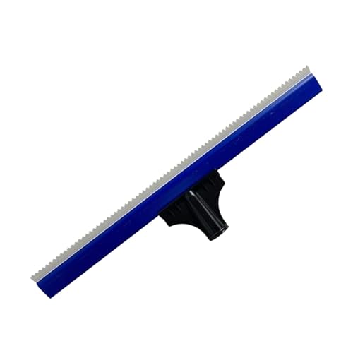 Image of Epoxy Squeegee Flooring Gear Rake Floor Wall Spreader for Garage Floor Walls Toothed 50cm|