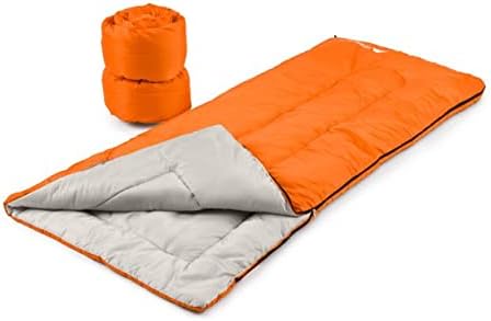 Orange Sleeping Bag