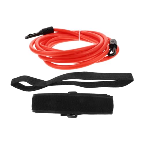 SUPVOX Swimming Resistance Band Set 4m Long Swim Training Kit Swim Belt for Adults Pool Exercise Equipment Swimming Accessories
