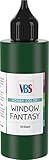 Window Color Malfarbe, VBS VBS Window Color 85ml Fensterfarbe Glasmalfarbe Malfarbe viele Farben Dunkelgrün