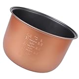 Antihaftbeschichteter Reiskocher Innentopf Ersatz, Edelstahl Kochgeschirr für die Küche, antihaftbeschichteter Kochtöpfe Ersatz