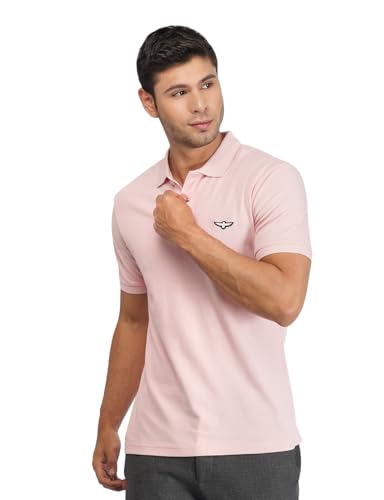 Image of Zvezda Men's Cotton Polo T-Shirt /European Fit /Half Sleeve Casual Wear for Daily Use /Soft Breathable Fabric /Stylish & Comfortable Polo for Office, Outing & Everyday Wear