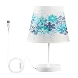 Alimenté par USB : la lampe de table est alimentée par une connexion USB, libérant la lampe de chevet des limites d'une prise de courant. Vous pouvez alimenter les lampes de chevet avec un interrupteur marche/arrêt, ce qui rend les lampes pour le salon utilisables même à l'extérieur. L'alimentation USB est également plus sûre et plus économe en énergie.