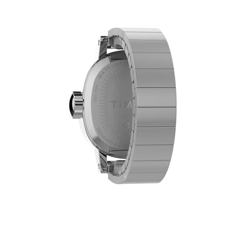 Image of TIMEX Cavatina Square 7mm Blue Dial Analog Women Ring Watch - TW2Y77200UJ