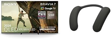 Sony BRAVIA 7 QLED (XR l Mini LED), K85XR70, 85 Inch BRAVIA Theatre U