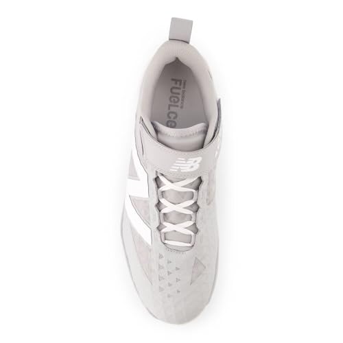 New Balance New Balance Men's FuelCell 4040 V8 Metal Baseball Shoe, Team Away Grey/White, 10 M