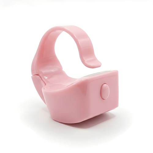 Image of Digital Finger Ring Counter, LCD Display, LED Back Light in Display, up to 99999 (Pack of 1- Any Random Colour Will Be Sent As Per Availability) (Light Pink)