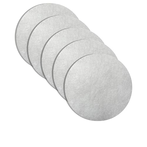 BFS FILTERS Pack de 5 filtros de Repuesto para Salidas de Aire Exteriores Lunos ALD-R 160 Tipo 9/FIB-2, Filtro de Aire, Dimensiones ø140 mm, Filtro G2