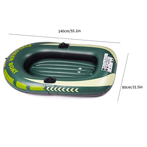 Bateau gonflable étanche avec guidon résistant à la chaleur pour navigation - 2