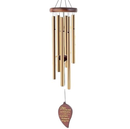 6 Tube Wind Chimes with Aluminum Tubes & Leaf-Shaped Wind Catcher, Decorative Hanging Wind Chime for Home, Balcony, Garden, Patio, Outdoor & Indoor Decoration (Pack of 1)-image-5