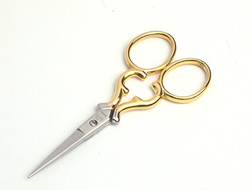 Amazon.co.jp: Premax イタリア製 刺繍鋏 ゴールド ハート プレ
