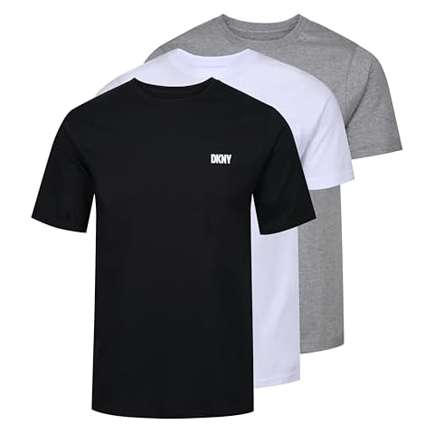 DKNY Mens Lounge T-Shirts 3-Pack Cover