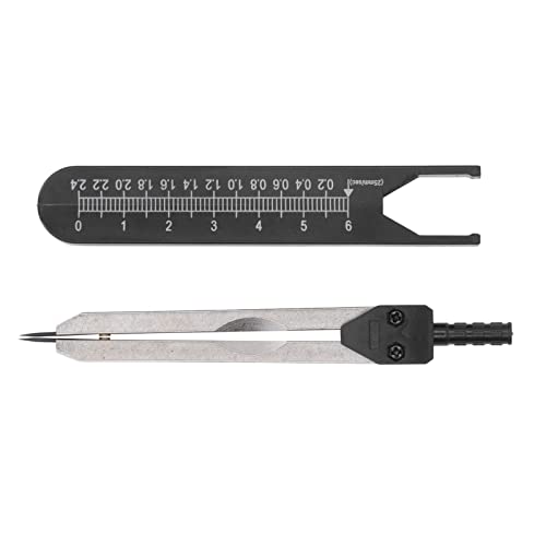 EKG-Tool, EKG-Messschieber, Messwerkzeug mit Lineal, Elektrokardiogramm-Entwurfsteiler für die Krankenpflege (schwarz), Bremssättel (Schwarz)