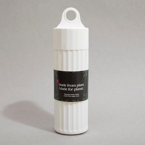 Image of Cafe Coffee Day Eco Friendly Water Bottle (Sugarcane based Ethanol) 400 ml Bottle (Pack of 2, White, Biocomposite)