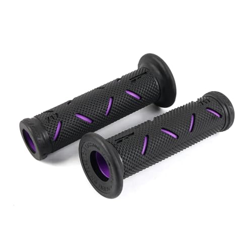 Poignées de guidon moto anti-vibration et grip Moto-GP pour Kawasaki Ninja 650