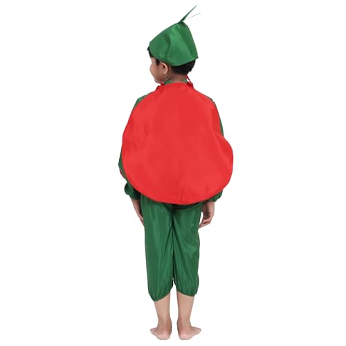 Image of Smiley Fruit and Vegetable Jumpsuits for Kids | Halloween Cosplay Annual Function Costume Outfit for Boys and Girls